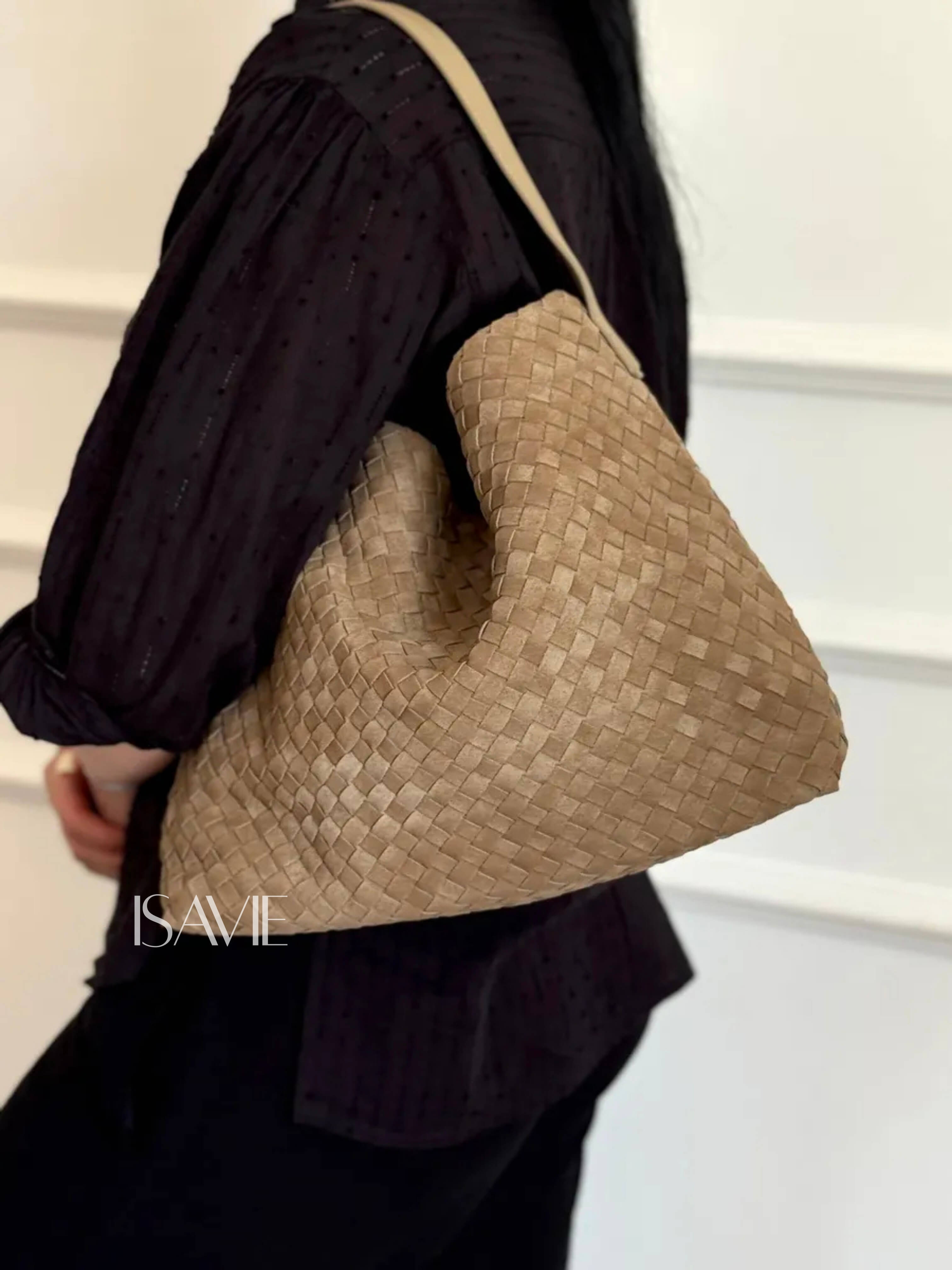 Capri Suede Tote Bag