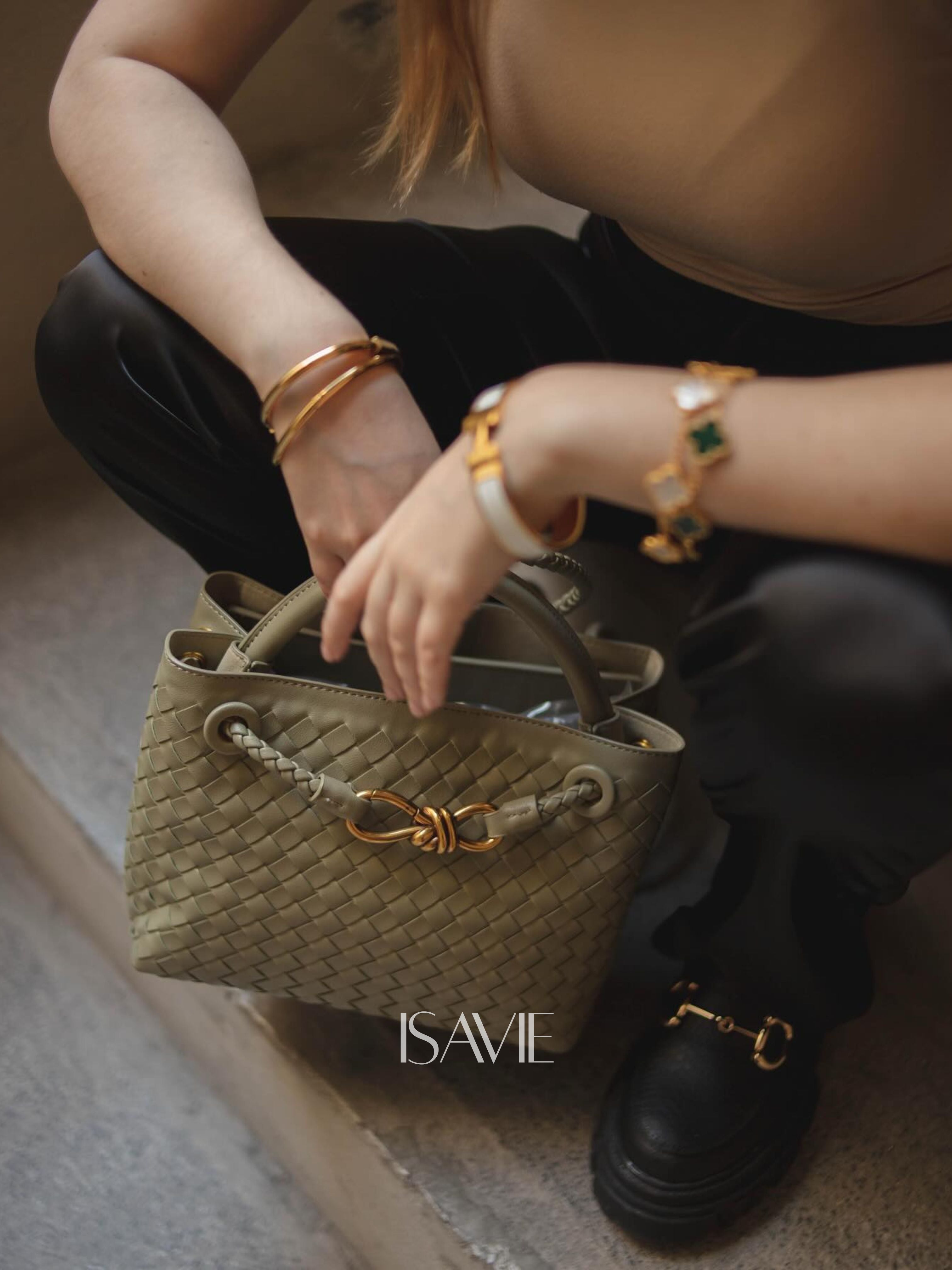 Emma Woven Bag Small