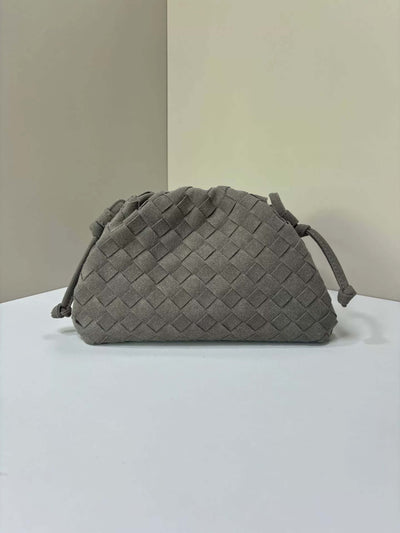 Amie Woven Suede Crossbody Bag