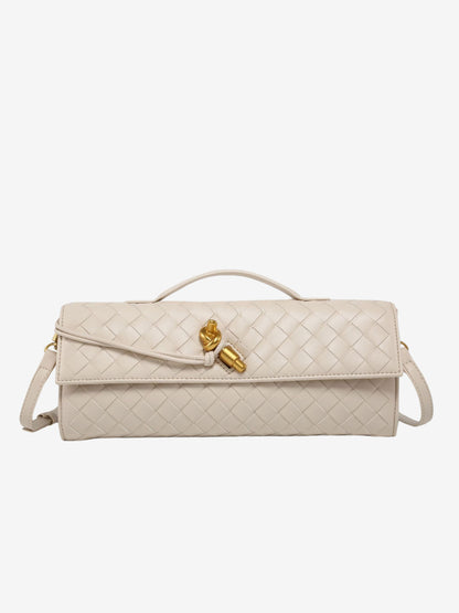Sara Woven Clutch