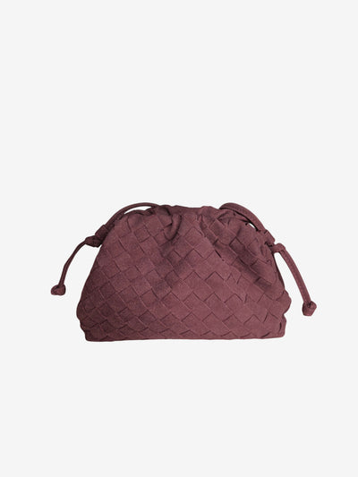 Amie Woven Suede Crossbody Bag