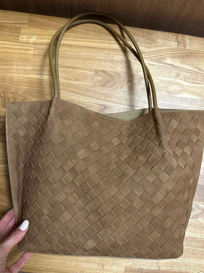 Positano Suede Tote Bag