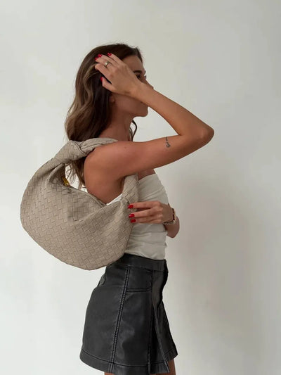 Ravello Medium Suede Bag