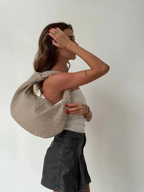 Ravello Medium Suede Bag