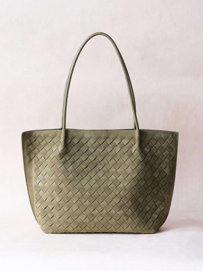Positano Suede Tote Bag