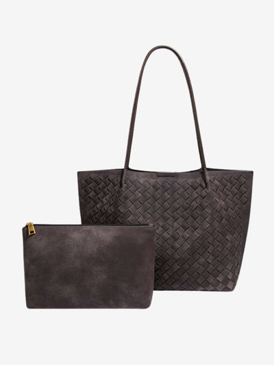 Positano Suede Tote Bag