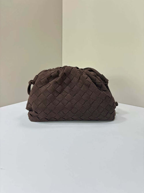 Amie Woven Suede Crossbody Bag