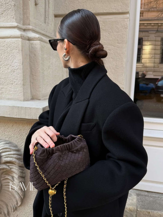 Elena Suede Crossbody Pouch