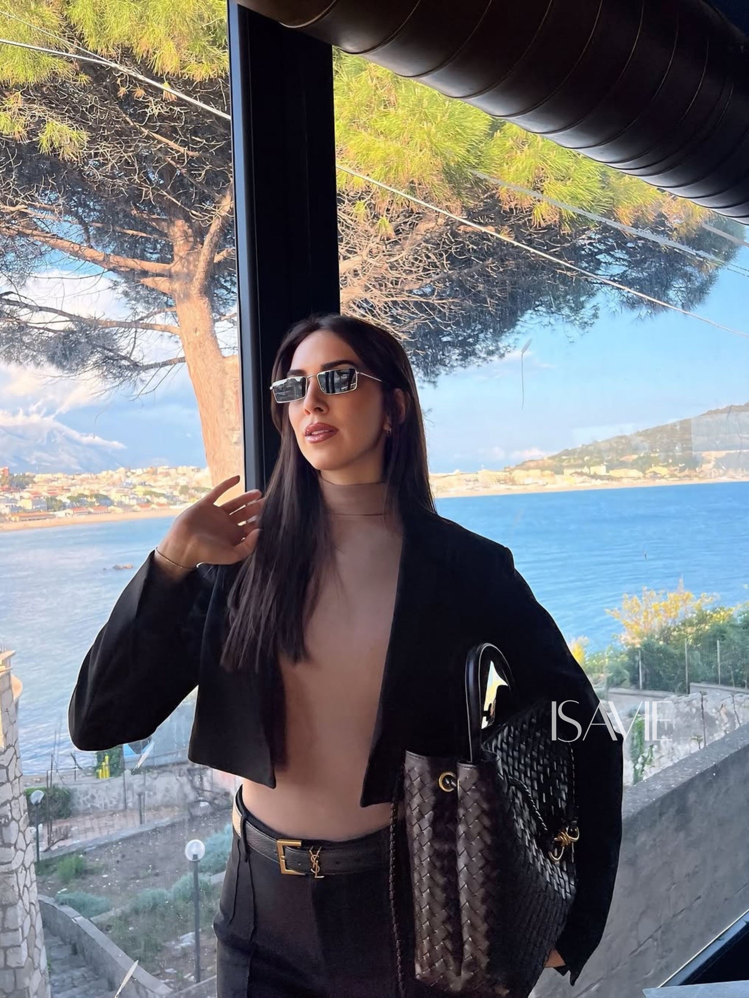 Emma Woven Bag Large