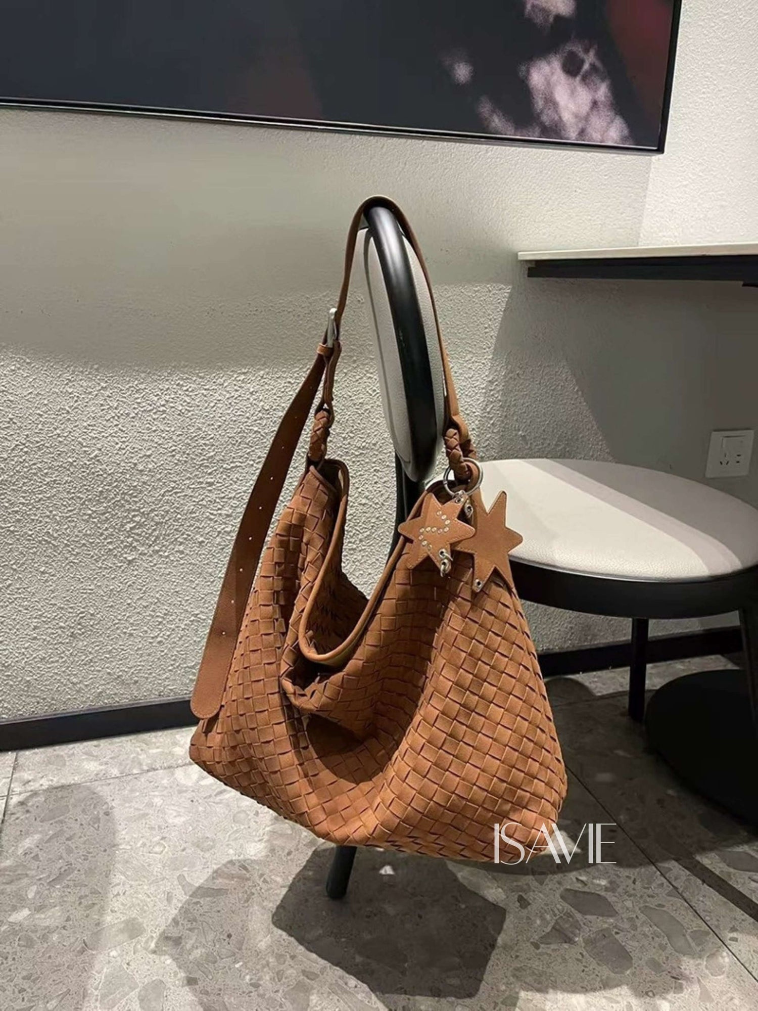 Helen Suede Tote Bag