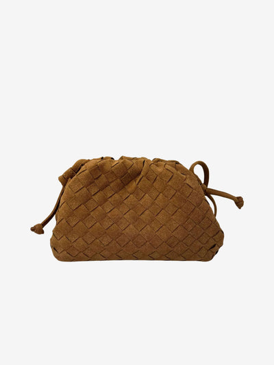 Amie Woven Suede Crossbody Bag