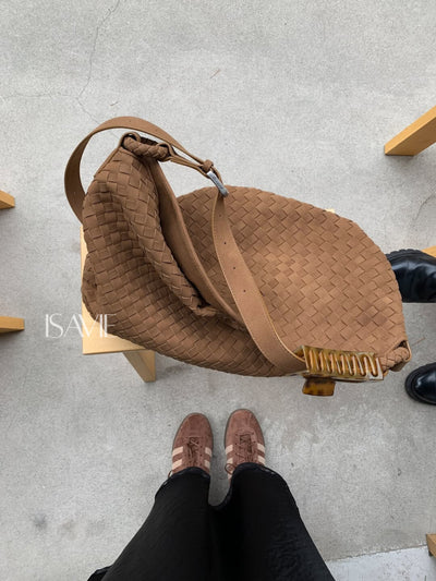 Helen Suede Tote Bag (adatta a un laptop da 16 pollici)