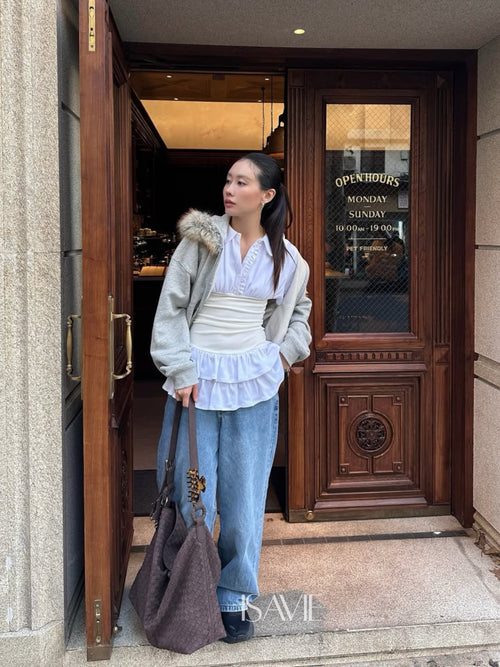 Helen Suede Tote Bag (adatta a un laptop da 16 pollici)