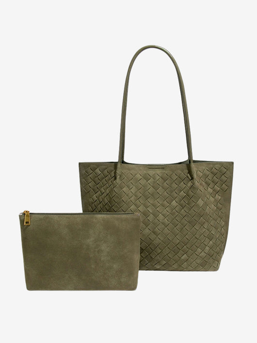 Positano Suede Tote Bag