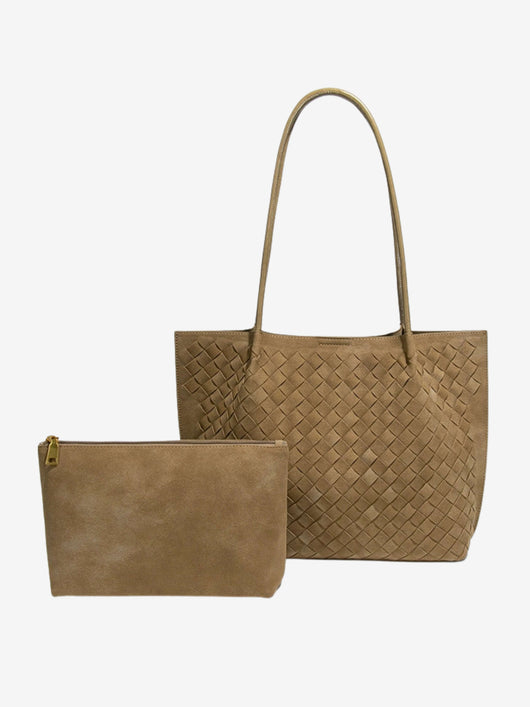 Positano Suede Tote Bag