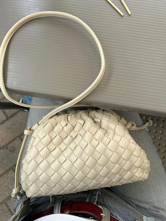 Amie Woven Crossbody Bag